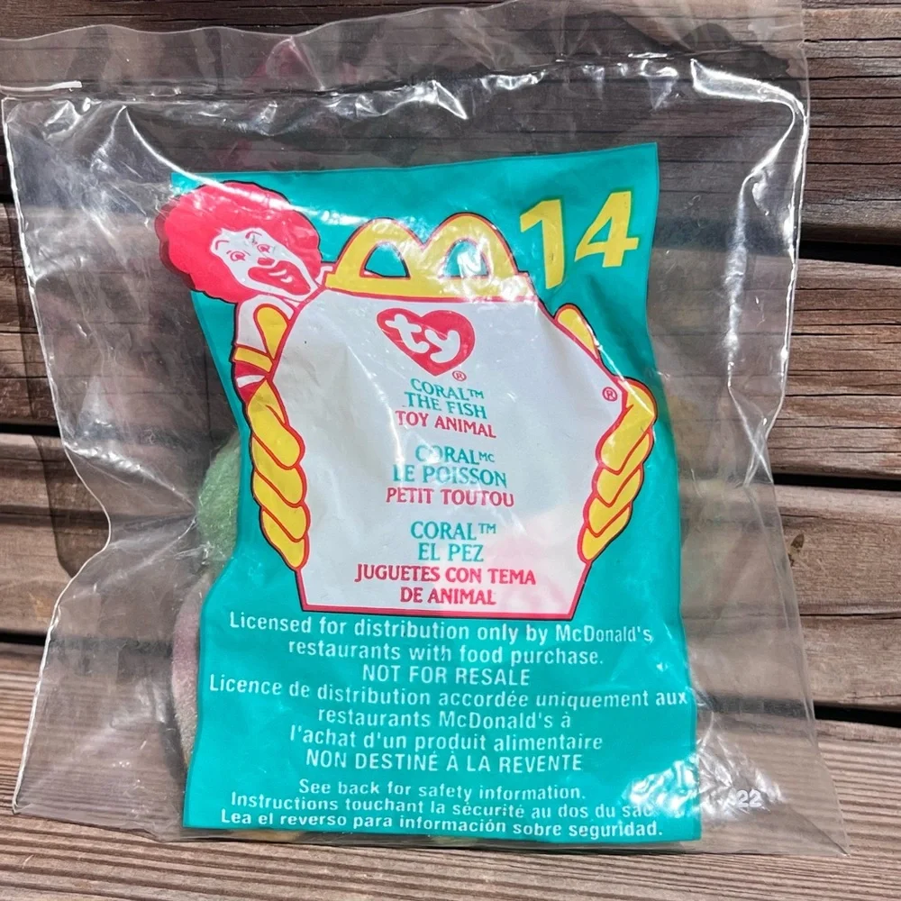 - Ty Coral the Fish McDonald’s Happy Meal Toy! NEW!